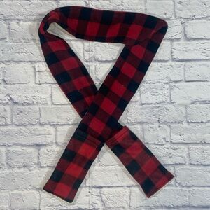 Pook Loop - Red w/ Pocket Mittens